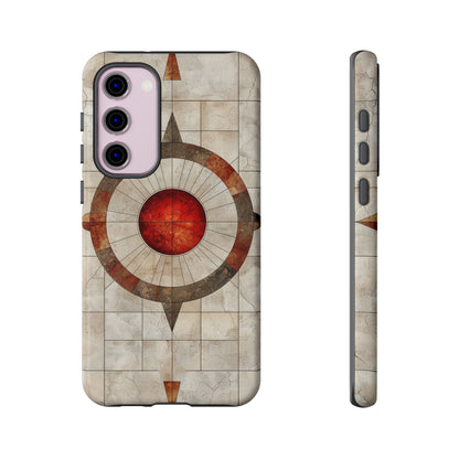 Boho Stone Compass Phone Case for iPhone, Pixel & Samsung