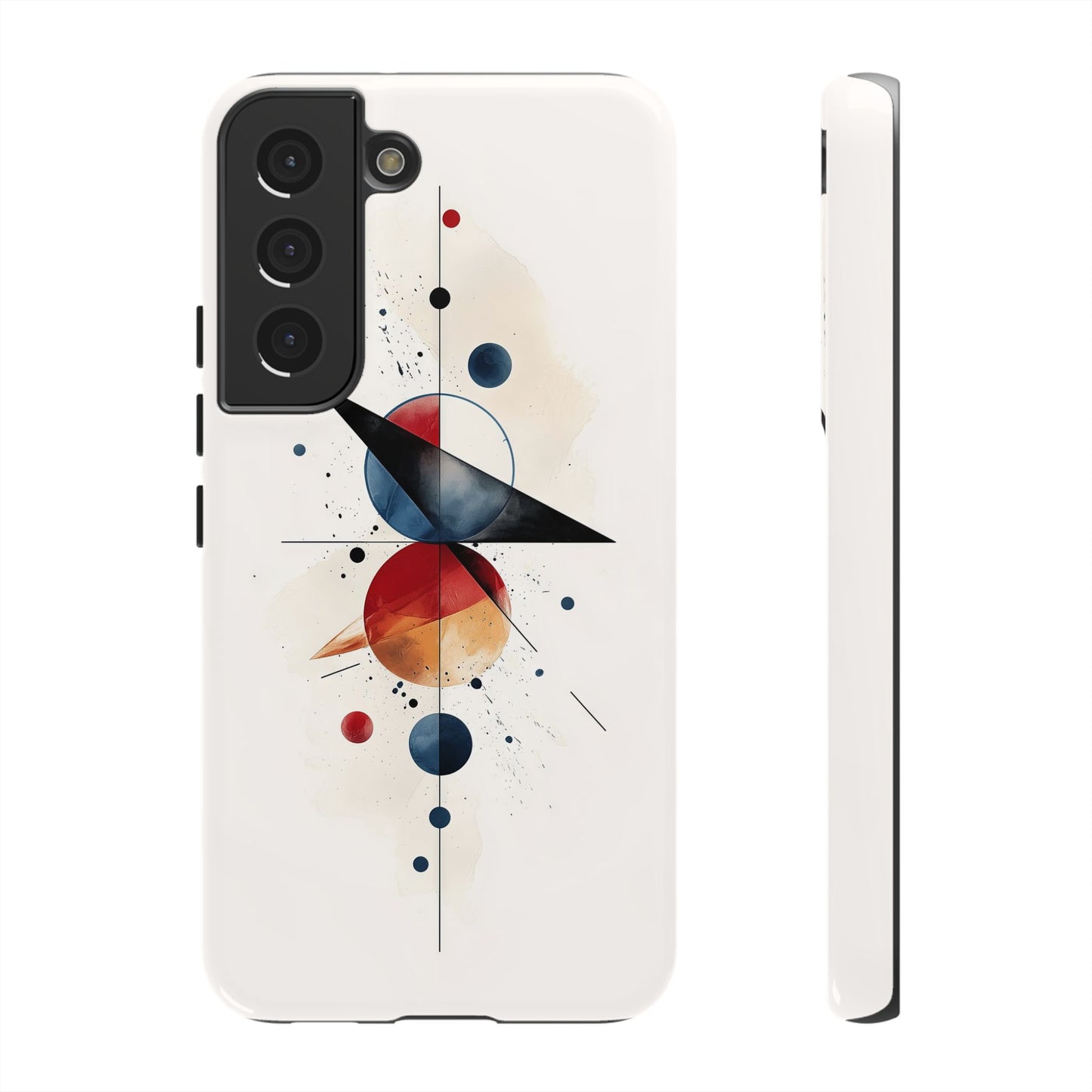 Orbital Drift – Abstract Space Geometry Phone Case for iPhone, Samsung & Pixel