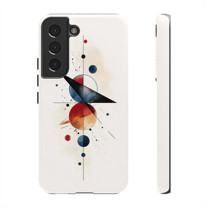 Orbital Drift – Abstract Space Geometry Phone Case for iPhone, Samsung & Pixel