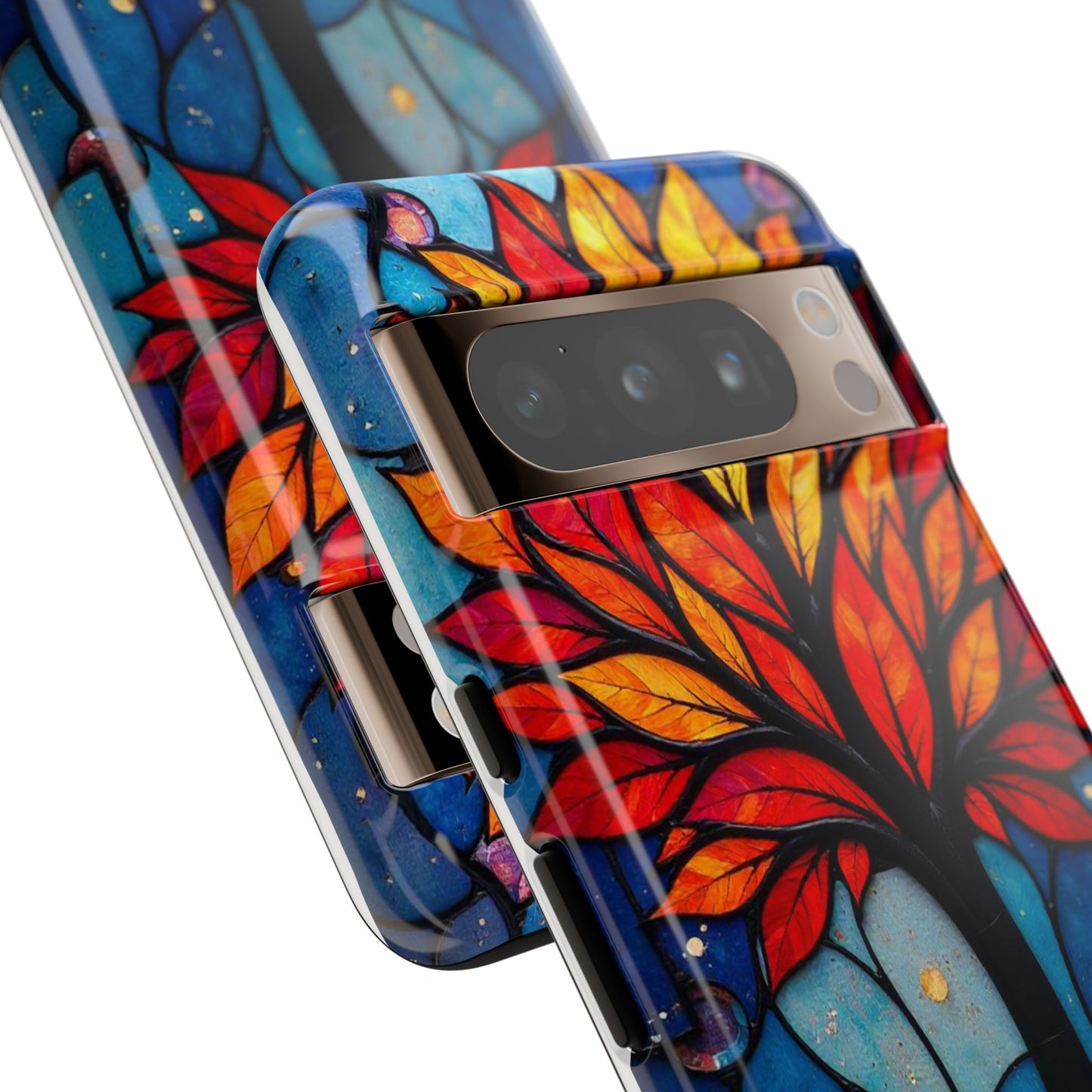 Stained Glass Tree: A Burst of Vibrant Elegance