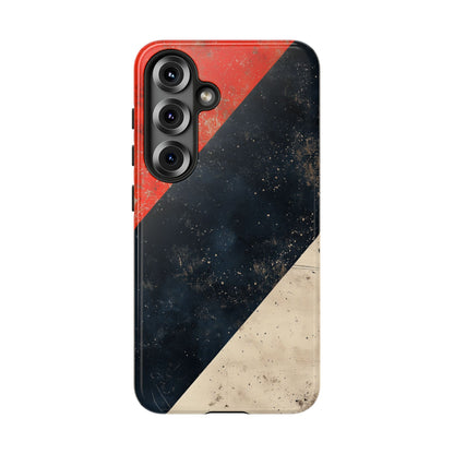 Urban Grit – Grunge Stripe Abstract Phone Case for iPhone, Samsung & Pixel