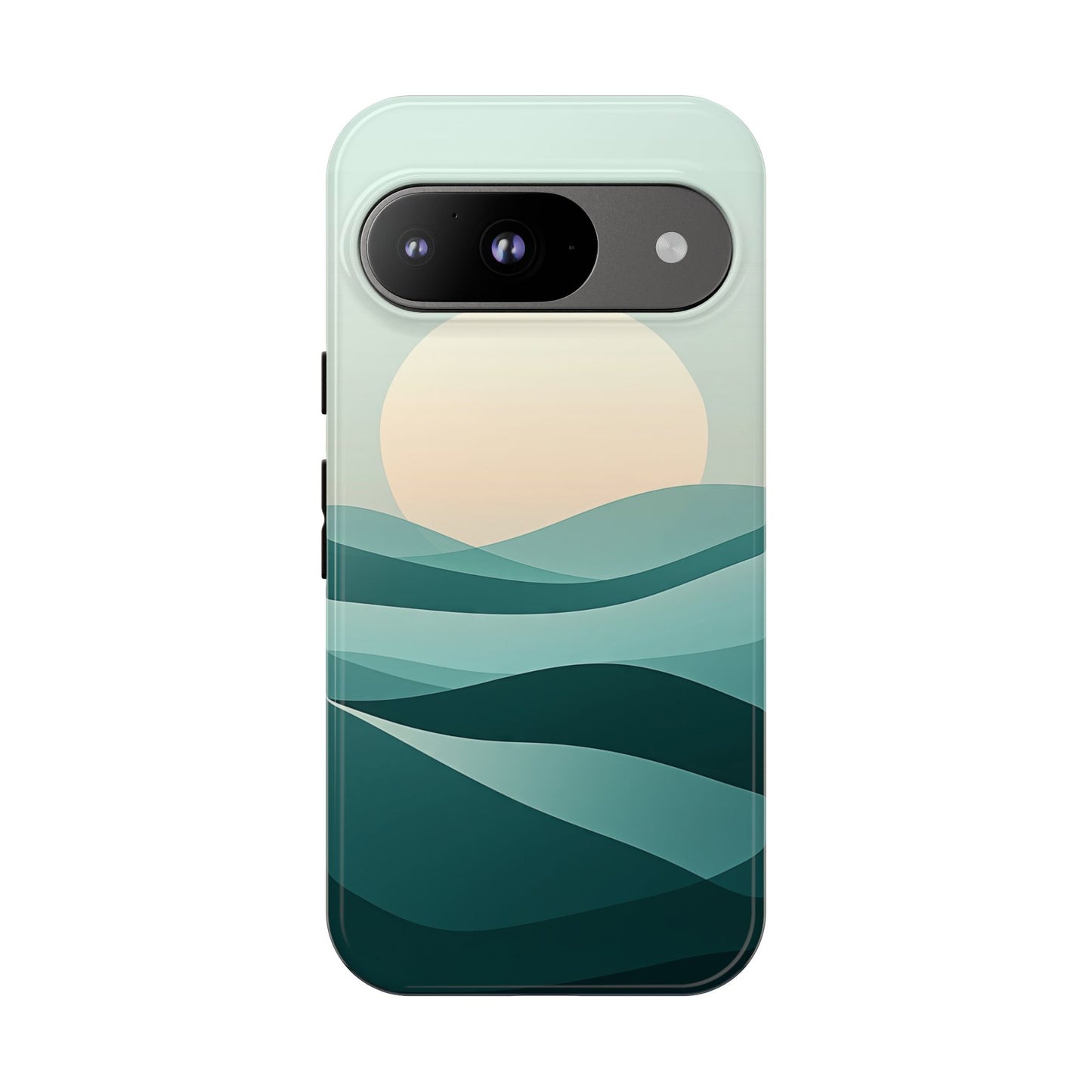 Tranquil Dunes – Abstract Sunset Phone Case for iPhone, Samsung & Pixel