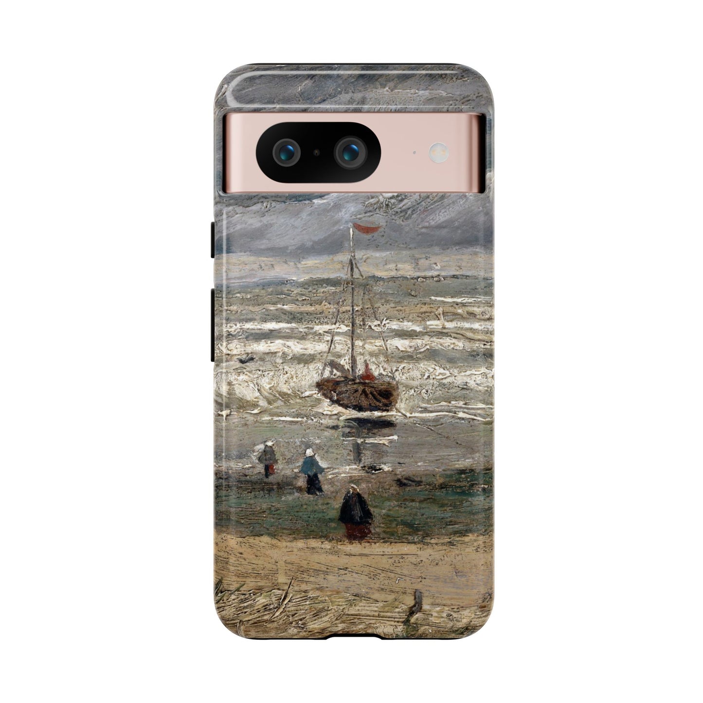 Vincent Van Gogh Phone Case - iPhone, Samsung, Google Pixel Cover - Ocean & Boat Painting Phone Case - Van Gogh Art Gift - Nautical Phone Case, Coastal Life Lover Gift