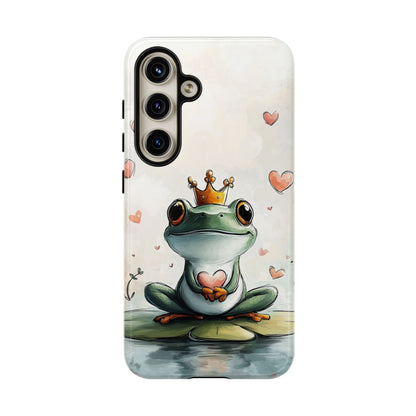 Frog Prince Phone Case – Cute Anime Aesthetic for iPhone, Google Pixel & Samsung