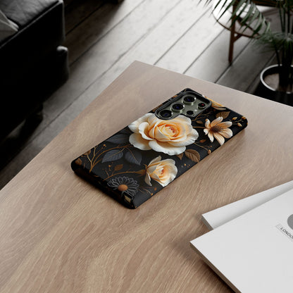 Elegant 3D Floral Design, Botanical Phone Case design for Iphone.