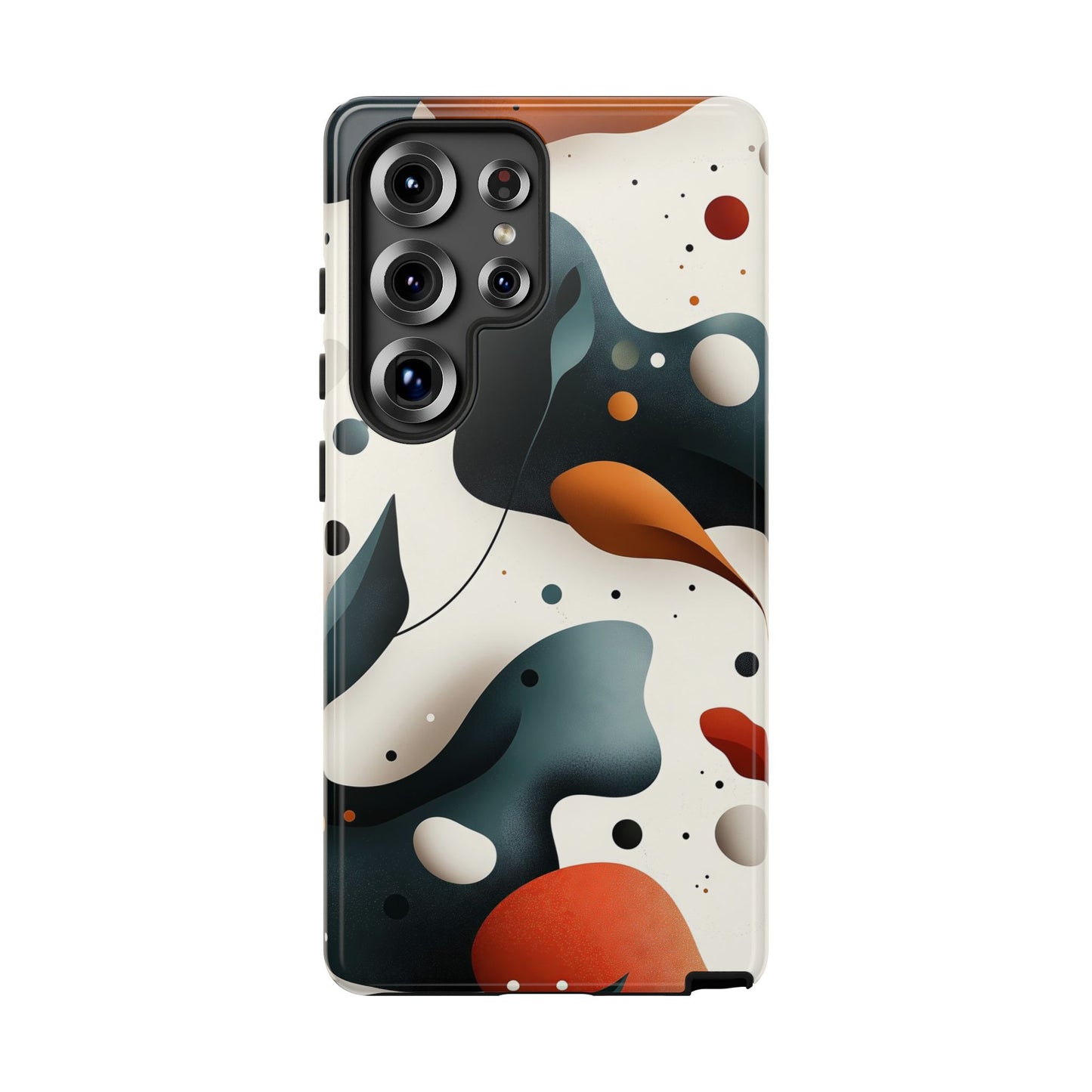 Midnight Bloom – Organic Abstract Phone Case for iPhone, Samsung & Pixel