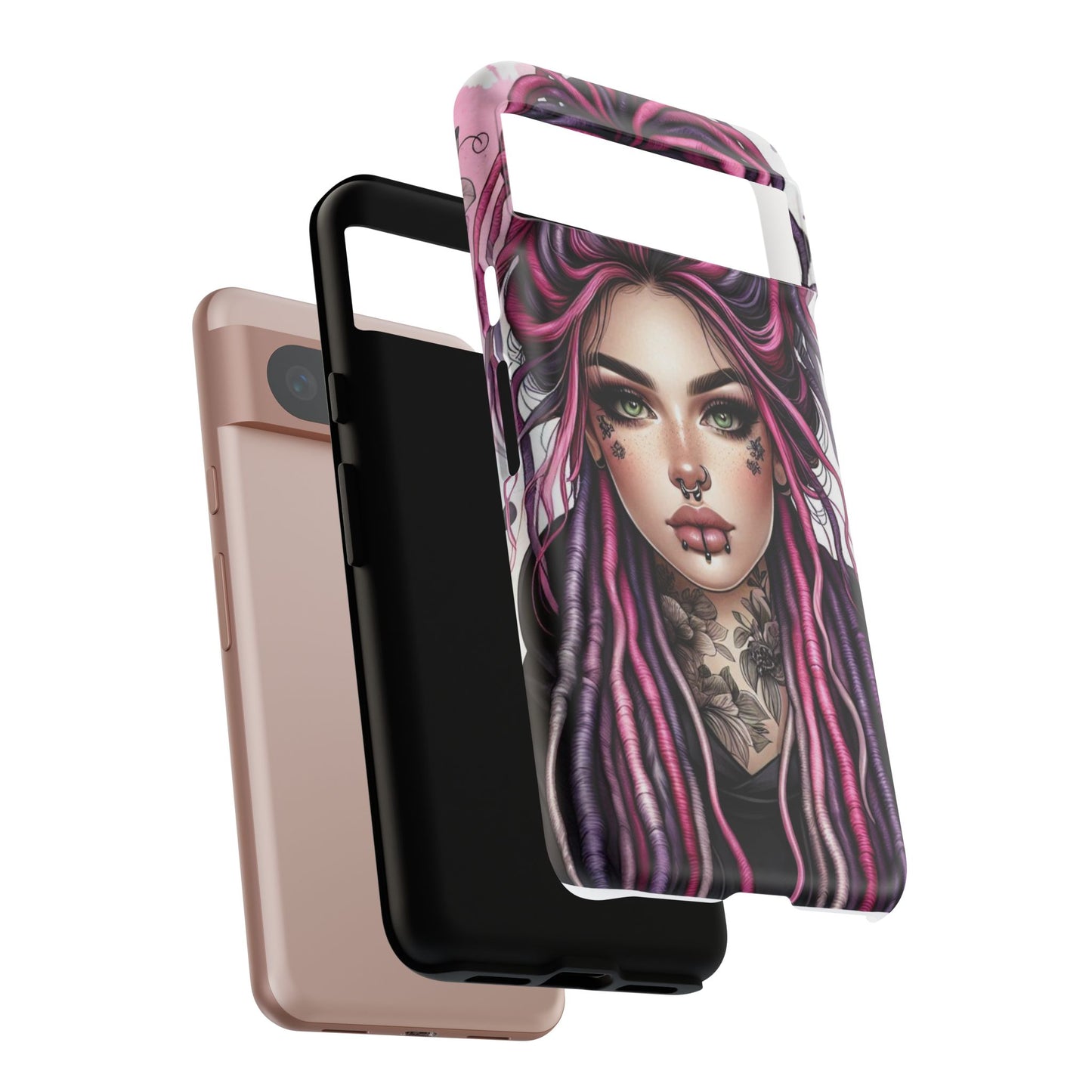 Neon Gothic Beauty Mobile Case