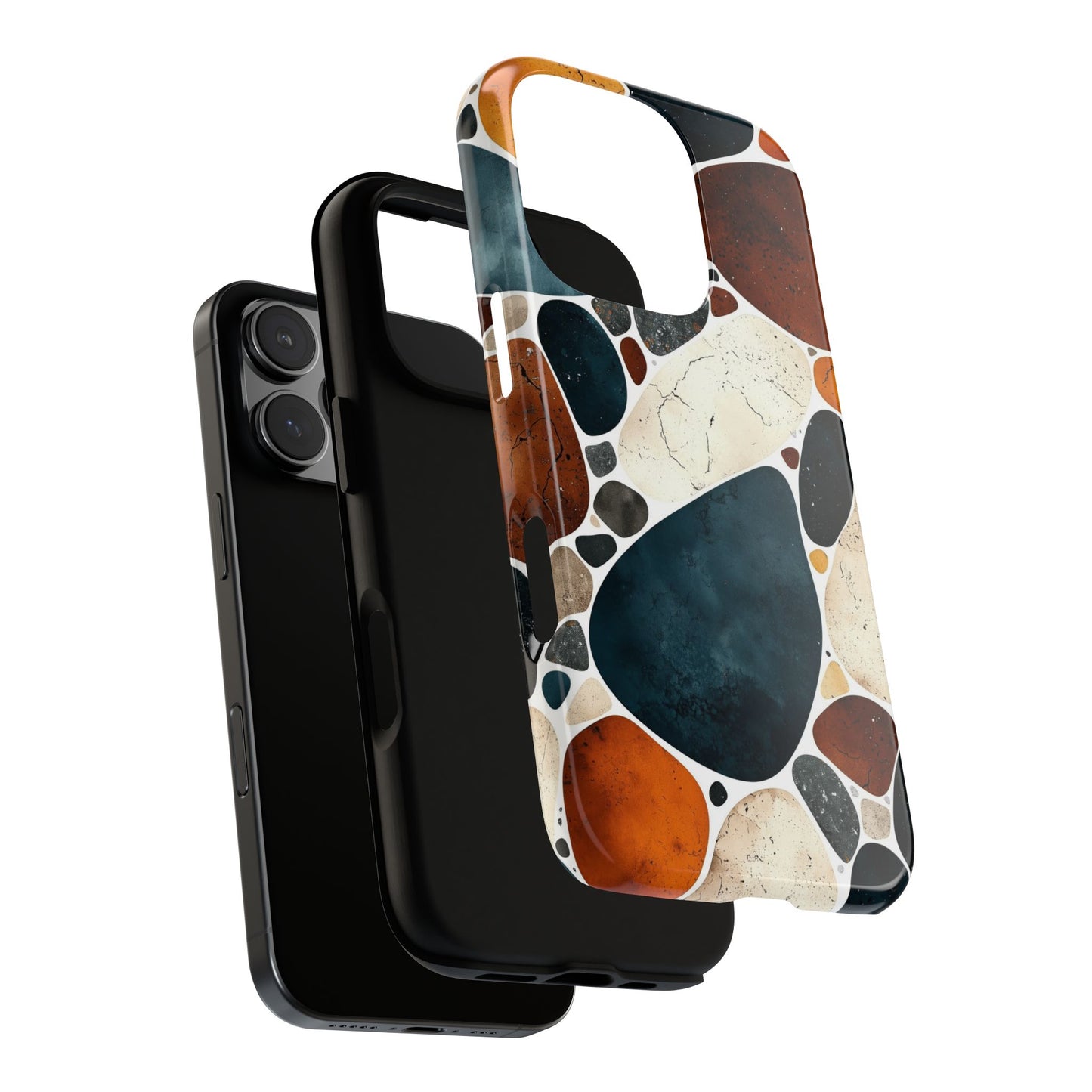 Rustic Charm Terrazzo Phone Case for iPhone, Pixel & Samsung