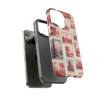 Vintage Postcard Stamps Phone Case