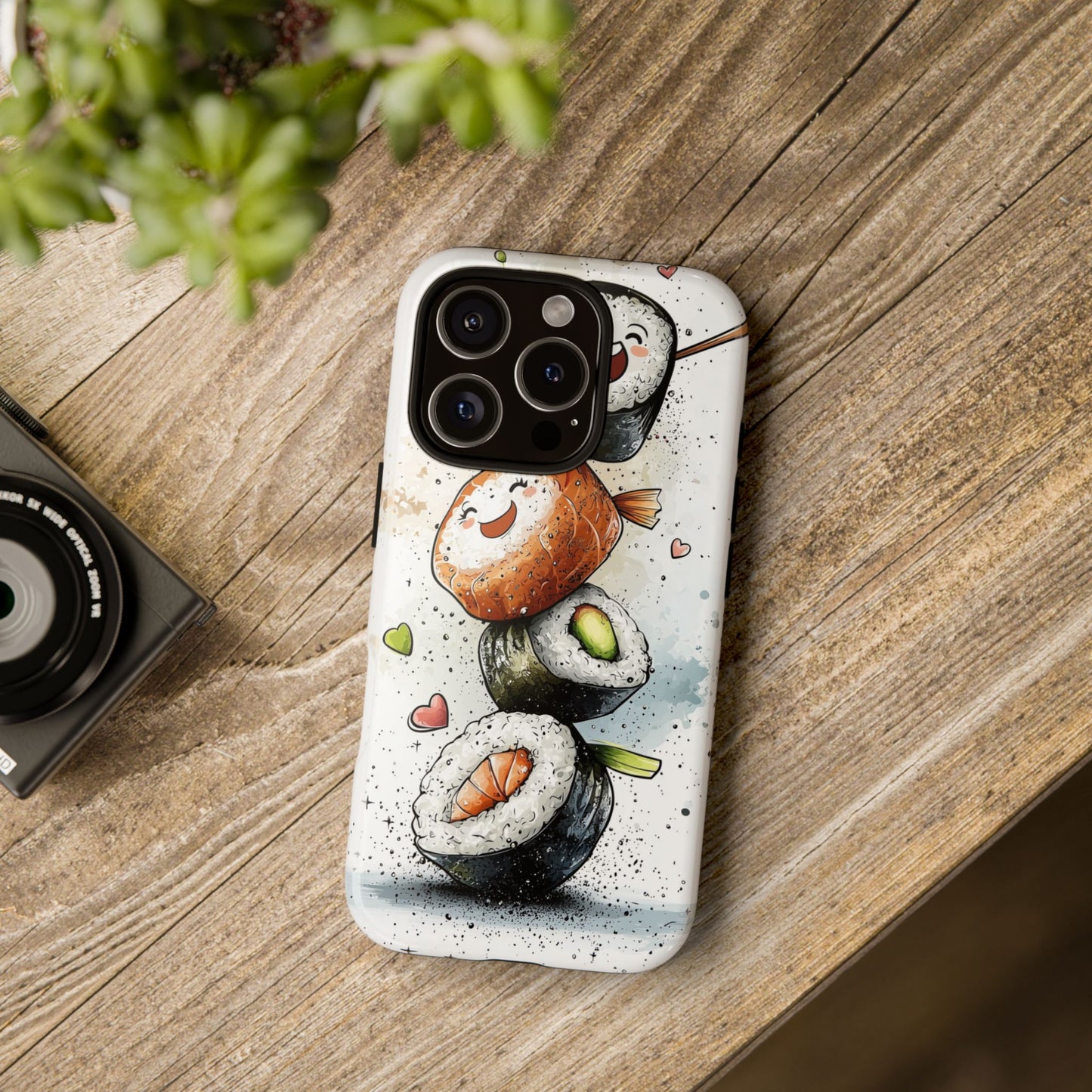 Anime Sushi Phone Case – Cute & Aesthetic Cover for iPhone, Samsung, Google Pixel