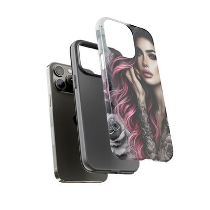 Tattooed Elegance – Gothic Art Mobile Cover