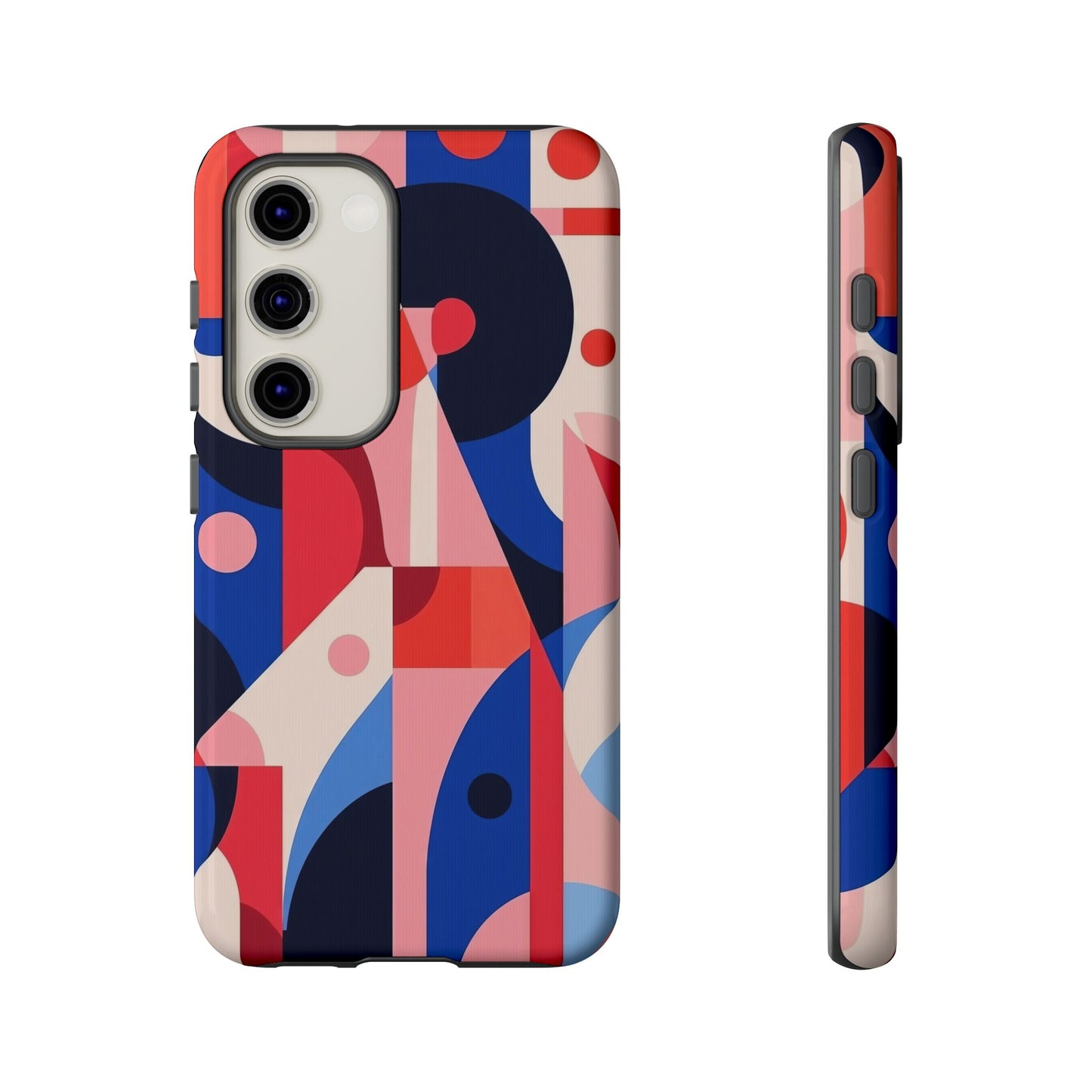 Modern Muse – Bold Abstract Portrait Phone Case for iPhone, Samsung & Pixel