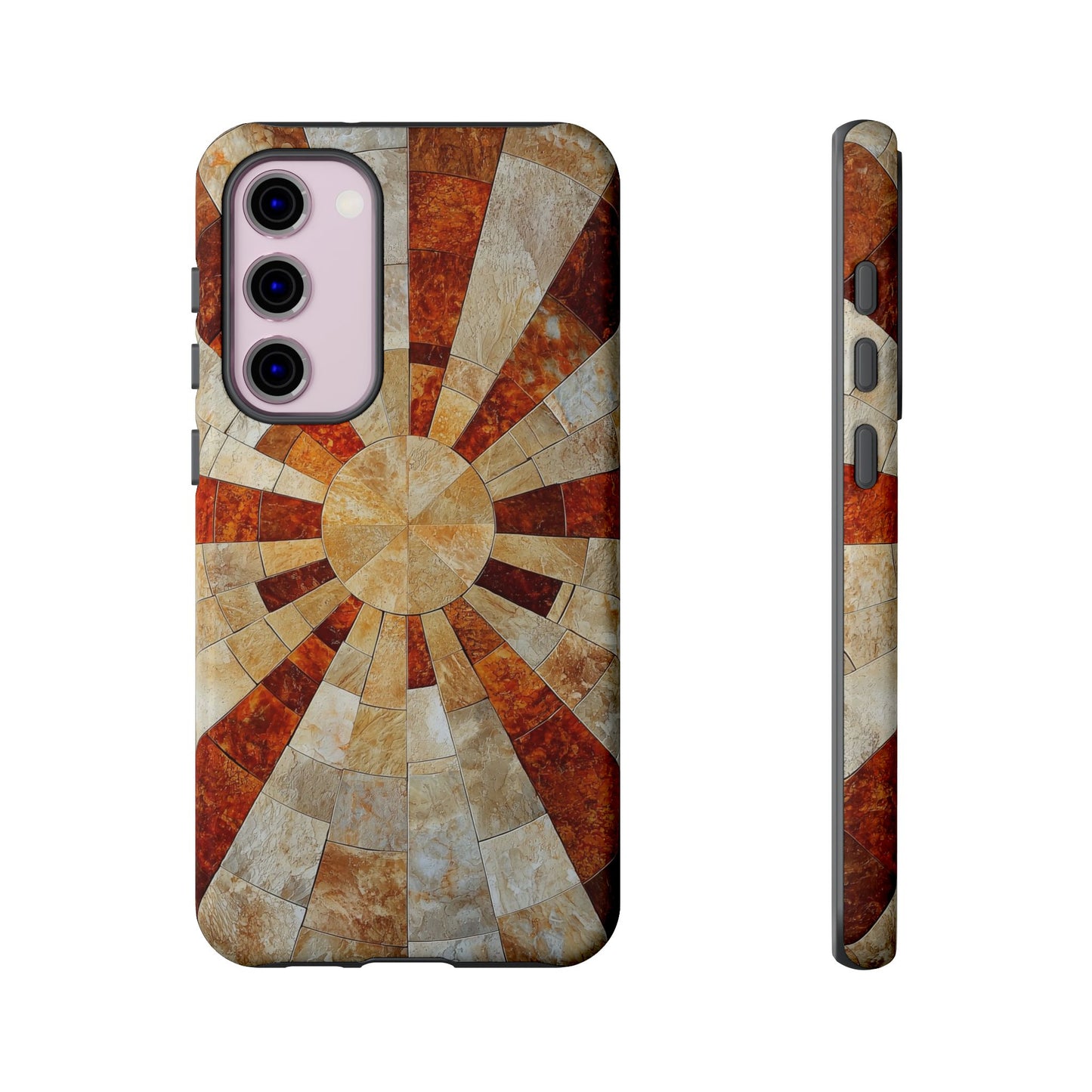 Boho Radiance Stone Mosaic Phone Case for iPhone, Pixel & Samsung