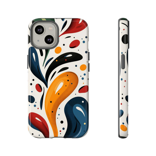 Fluid Pop Abstract Phone Case – Space-Inspired Art for iPhone, Samsung & Pixel