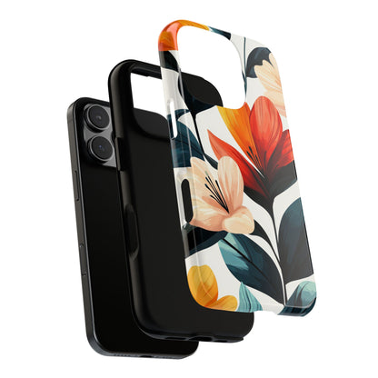 Sunset Garden Floral Case | Vibrant Bloom Design for iPhone, Pixel & Samsung