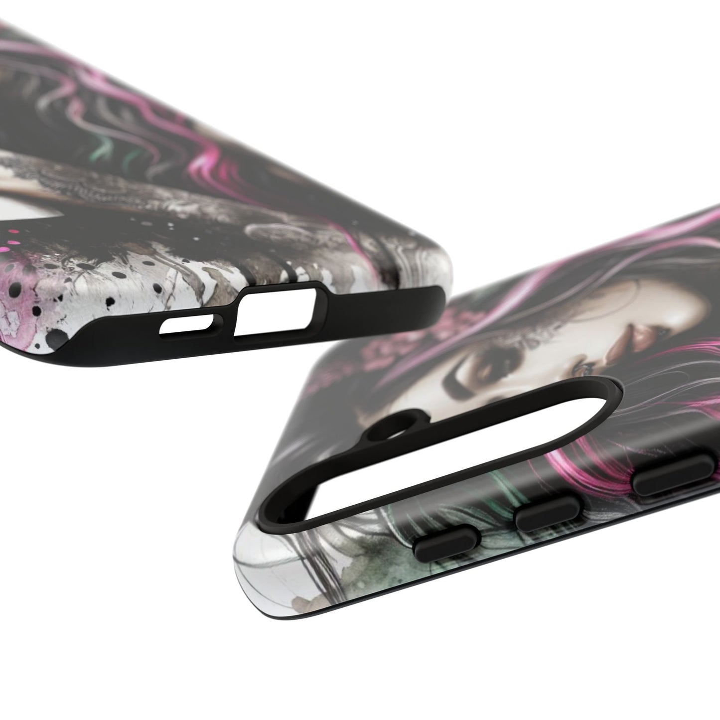 Tattooed Serenity – Gothic Coffee Lover Mobile Cover