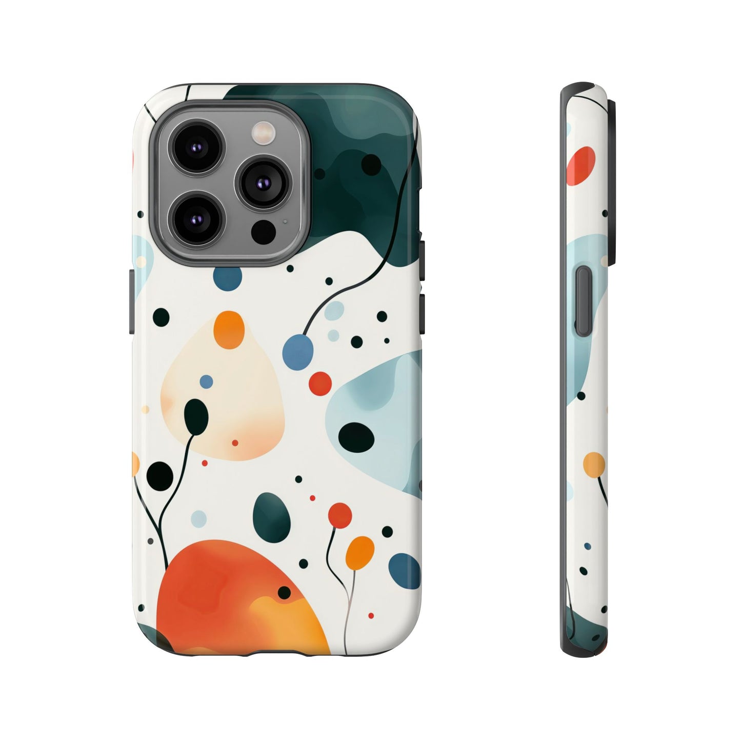 Neural Bloom – Organic Abstract Art Phone Case – iPhone, Google Pixel, Samsung