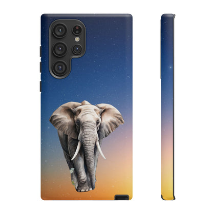 Celestial Elephant Mobile Cover – Dreamy Night Sky Aesthetic