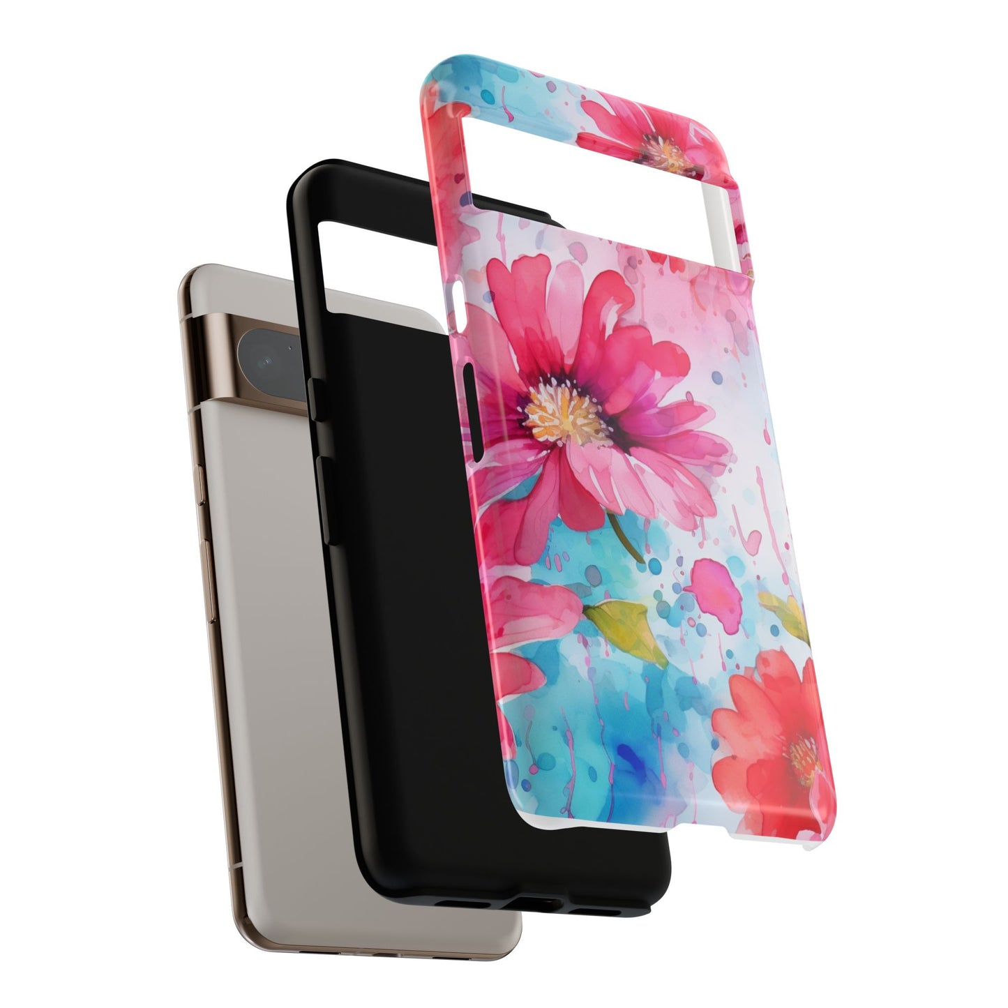 Watercolor Bloom Floral Mobile Case