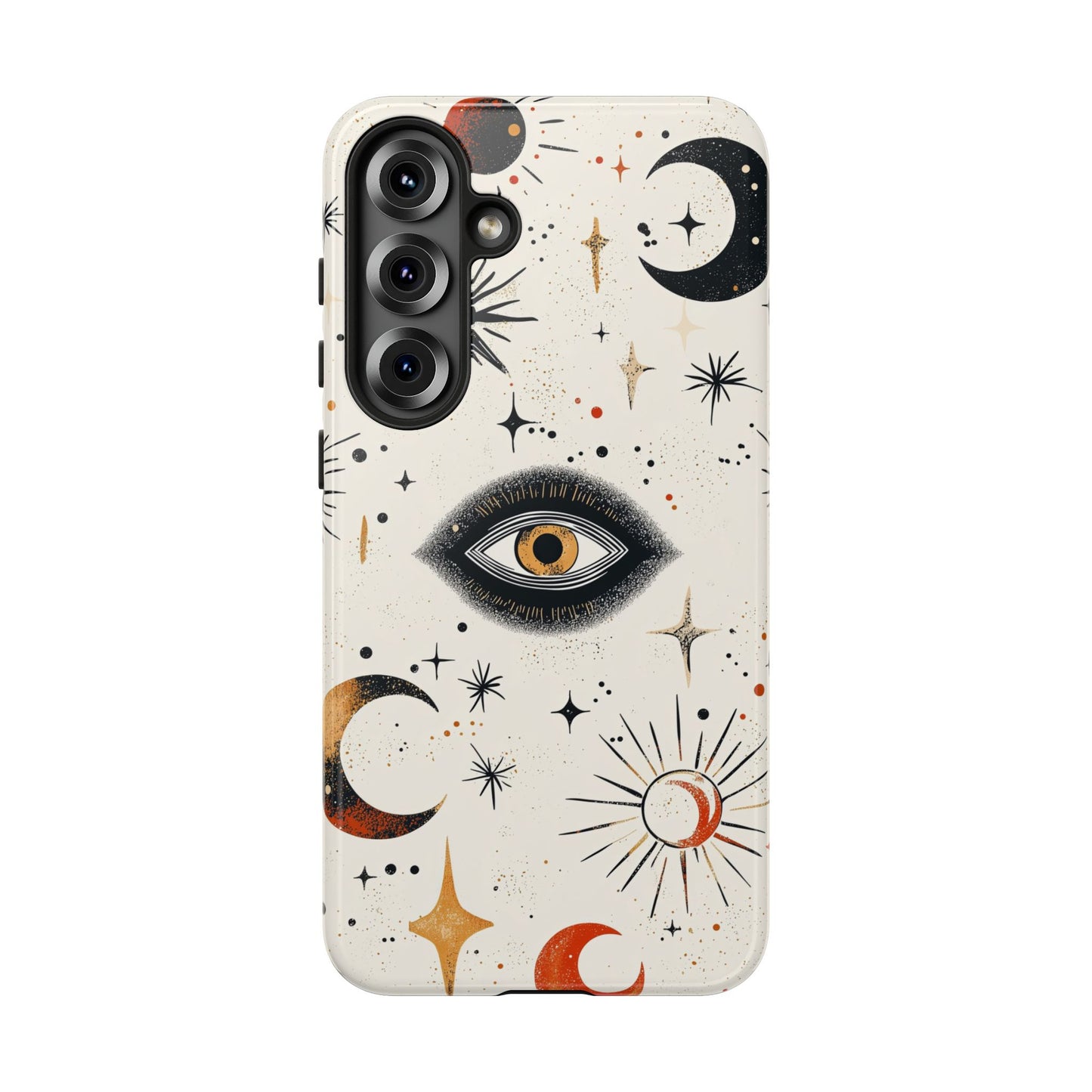 Mystic Moon & Stars Boho Phone Case for iPhone, Pixel & Samsung