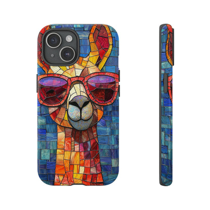 Tall Grace – Stained Glass Giraffe Phone Case for iPhone, Samsung & Pixel