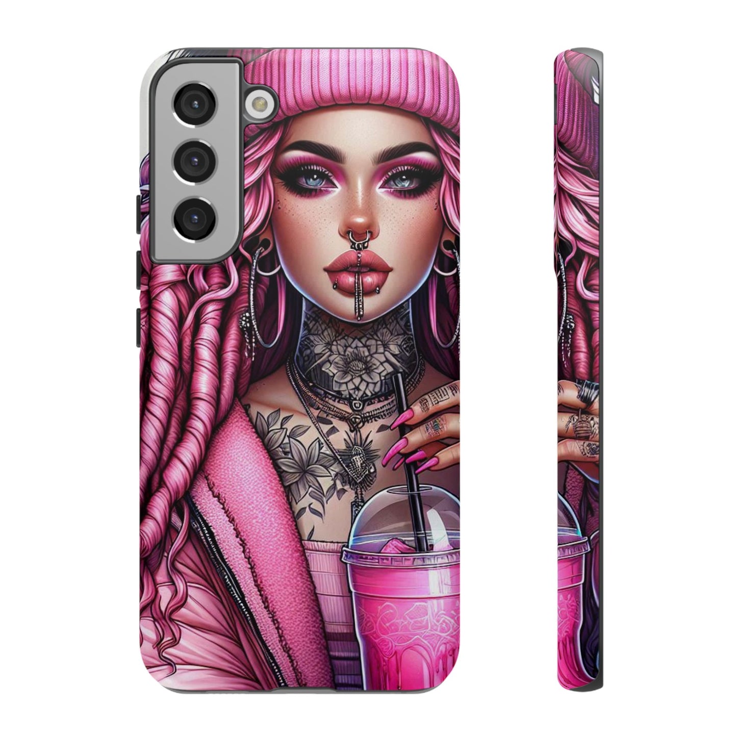 Pink Rebellion – Edgy Street Style & Tattooed Chic Mobile Cover
