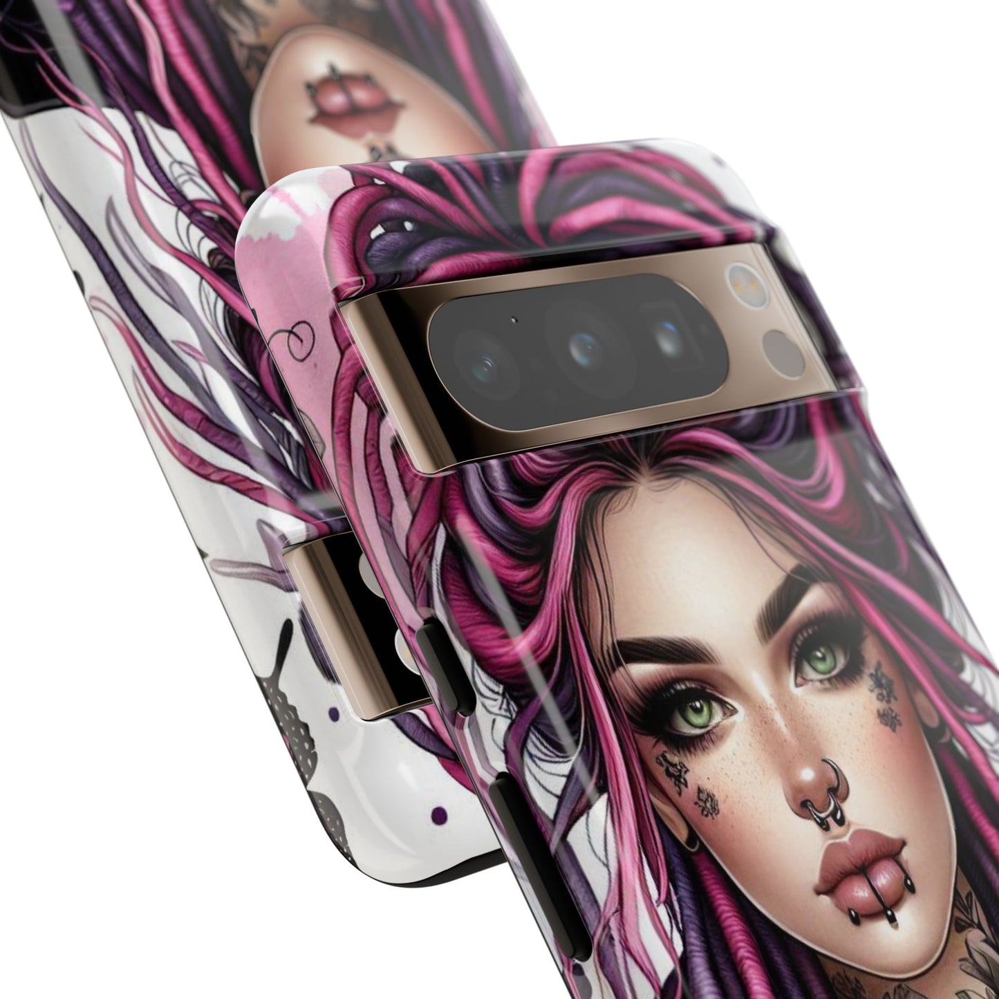 Neon Gothic Beauty Mobile Case