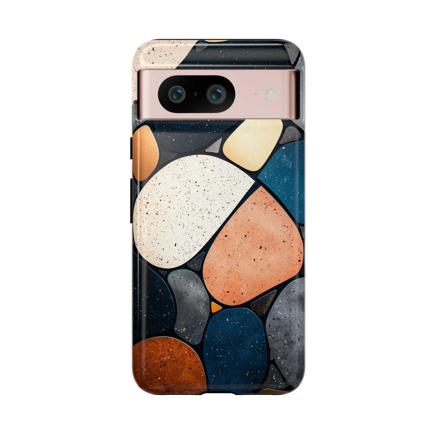 Colorful Terrazzo Mosaic Phone Case iPhone, google Pixel & Samsung