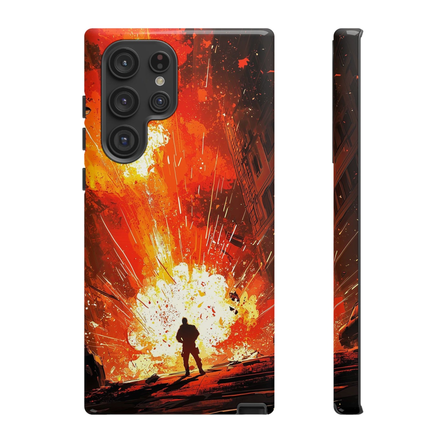 Last Man Standing | Explosion Hero Phone Case for iPhone, Samsung & Pixel