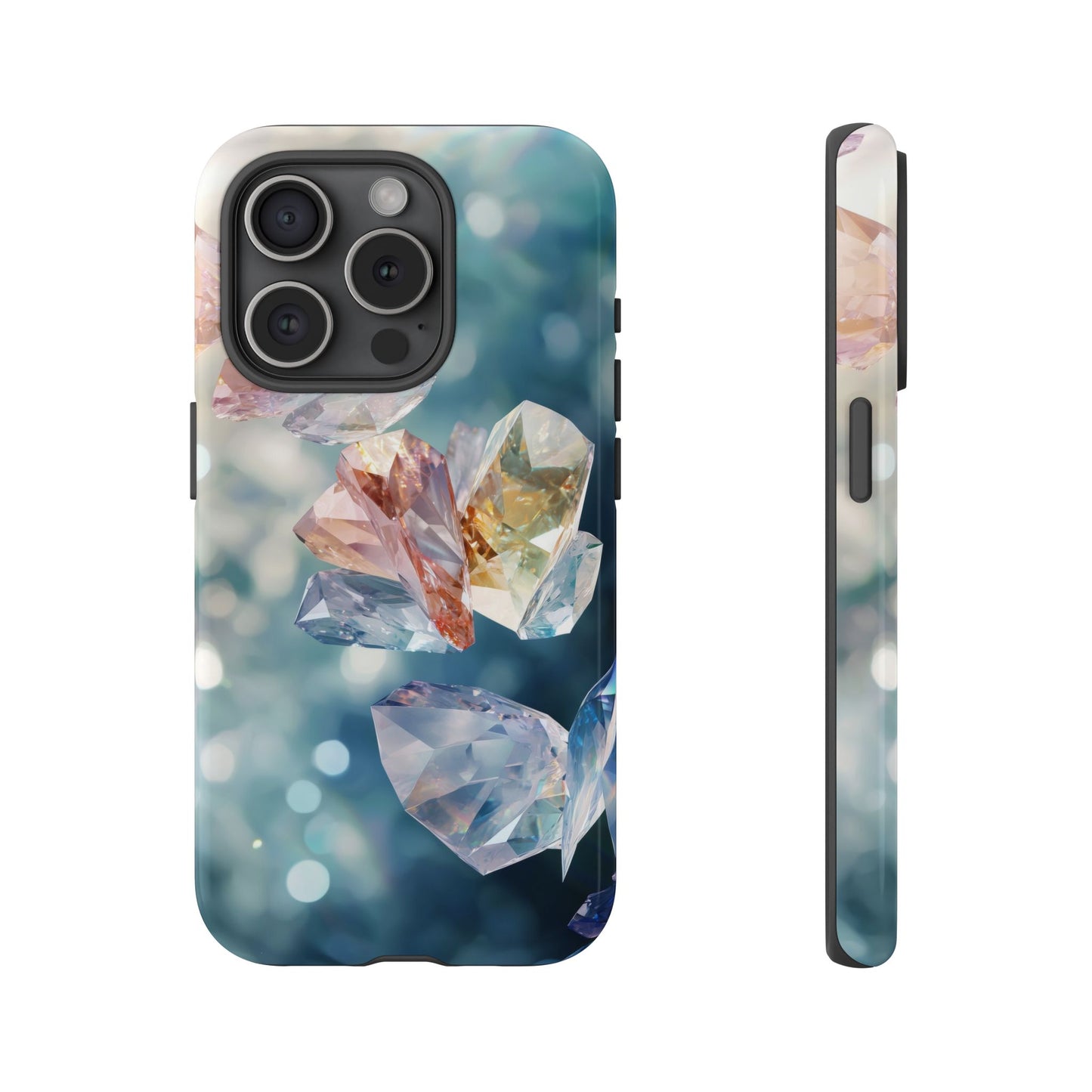 Crystal Butterfly Stones Phone Case for iPhone, Samsung & Google Pixel