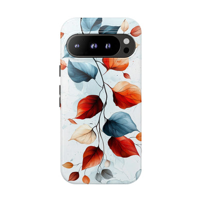 Crimson Drift | Minimalist Botanical Phone Case for iPhone, Pixel & Samsung