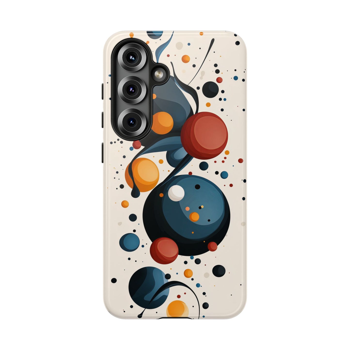 Cosmic Orbit – Abstract Sphere Phone Case for iPhone, Samsung & Pixel