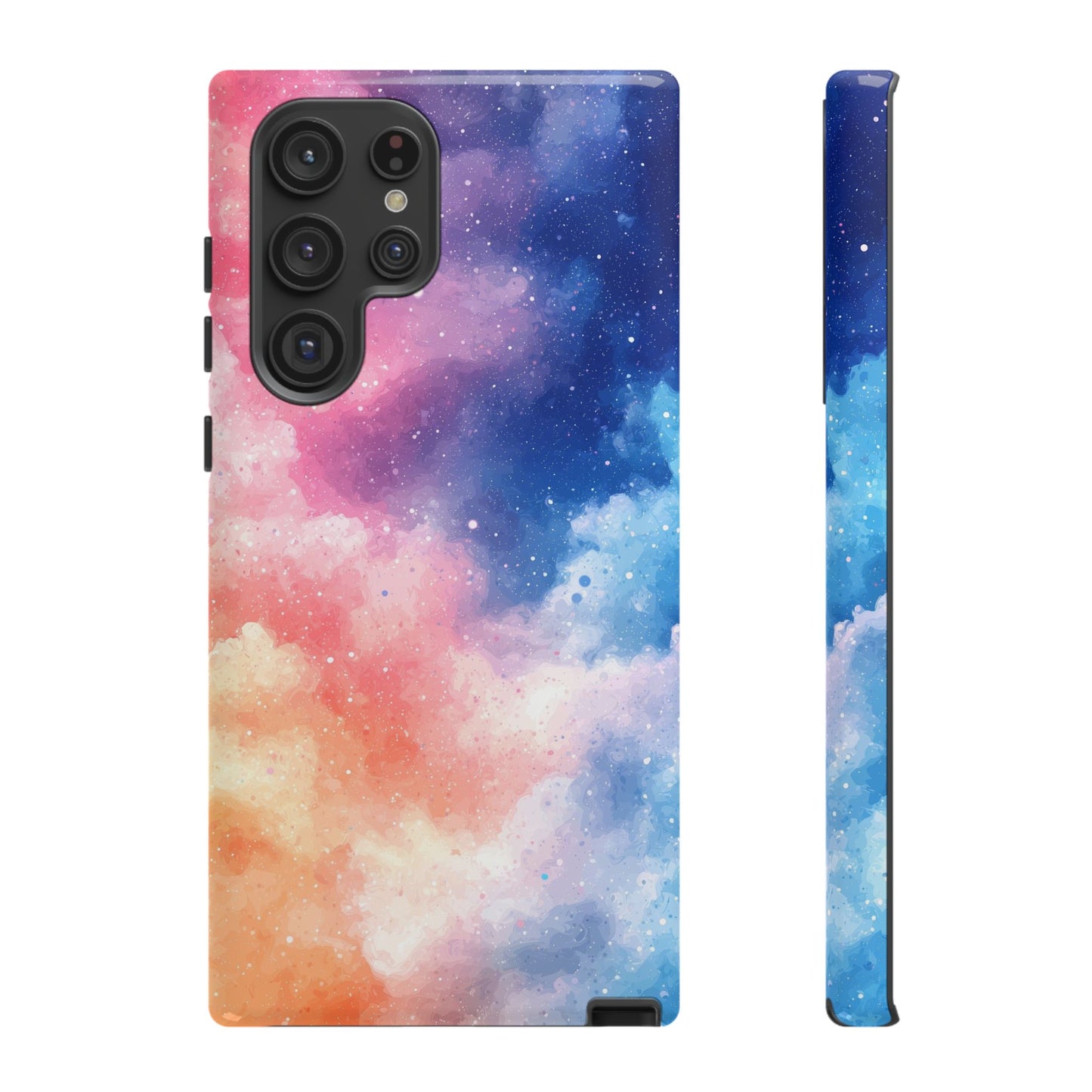 Cosmic Dreamscape – Watercolor Galaxy Phone Case for iPhone, google Pixel & Samsung
