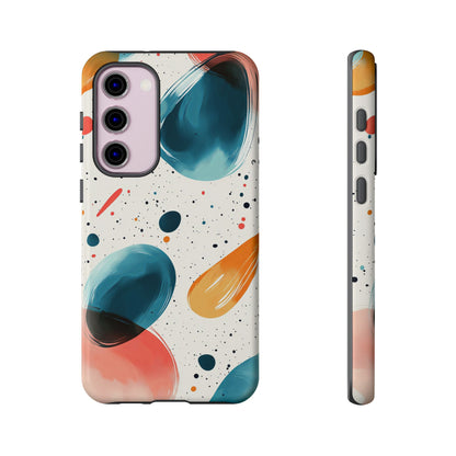 Color Swirl Splash – Abstract Art Phone Case for iPhone, Samsung & Pixel