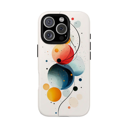 Orbital Drift – Cosmic Flow Abstract Phone Case for iPhone, Samsung & Pixel