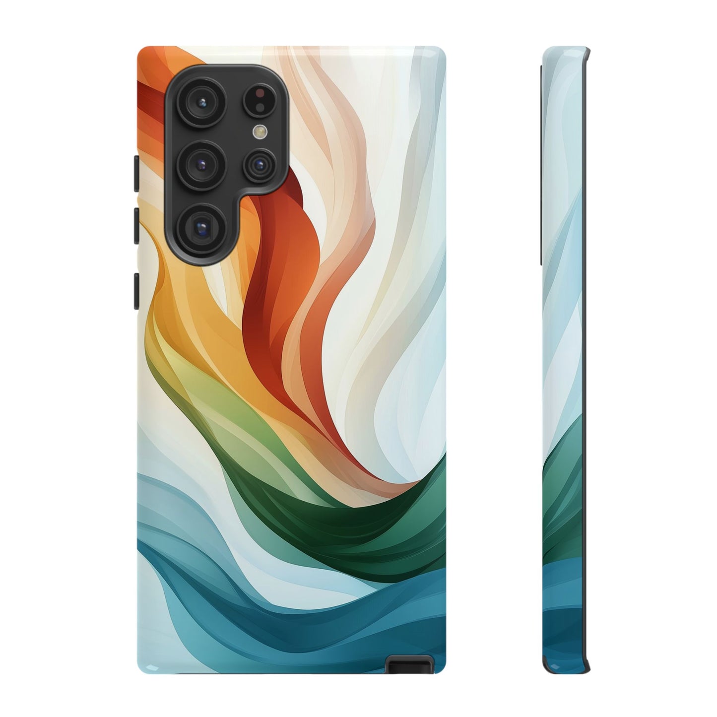 Aurora Stream Watercolor Phone Case for iPhone, google Pixel & Samsung