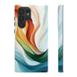 Aurora Stream Watercolor Phone Case for iPhone, google Pixel & Samsung