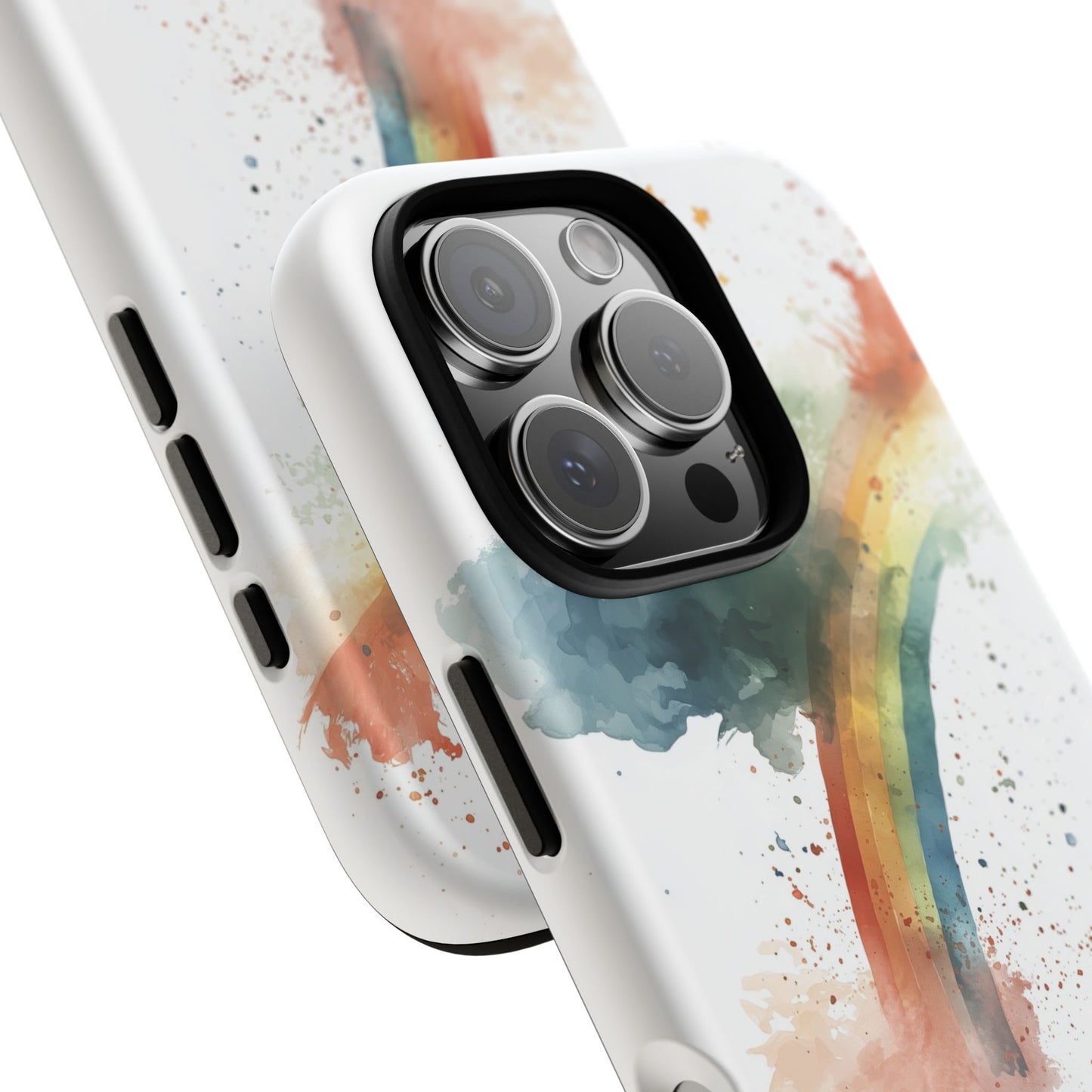 Mystic Splash Rainbow Watercolor Phone Case for iPhone, google Pixel & Samsung