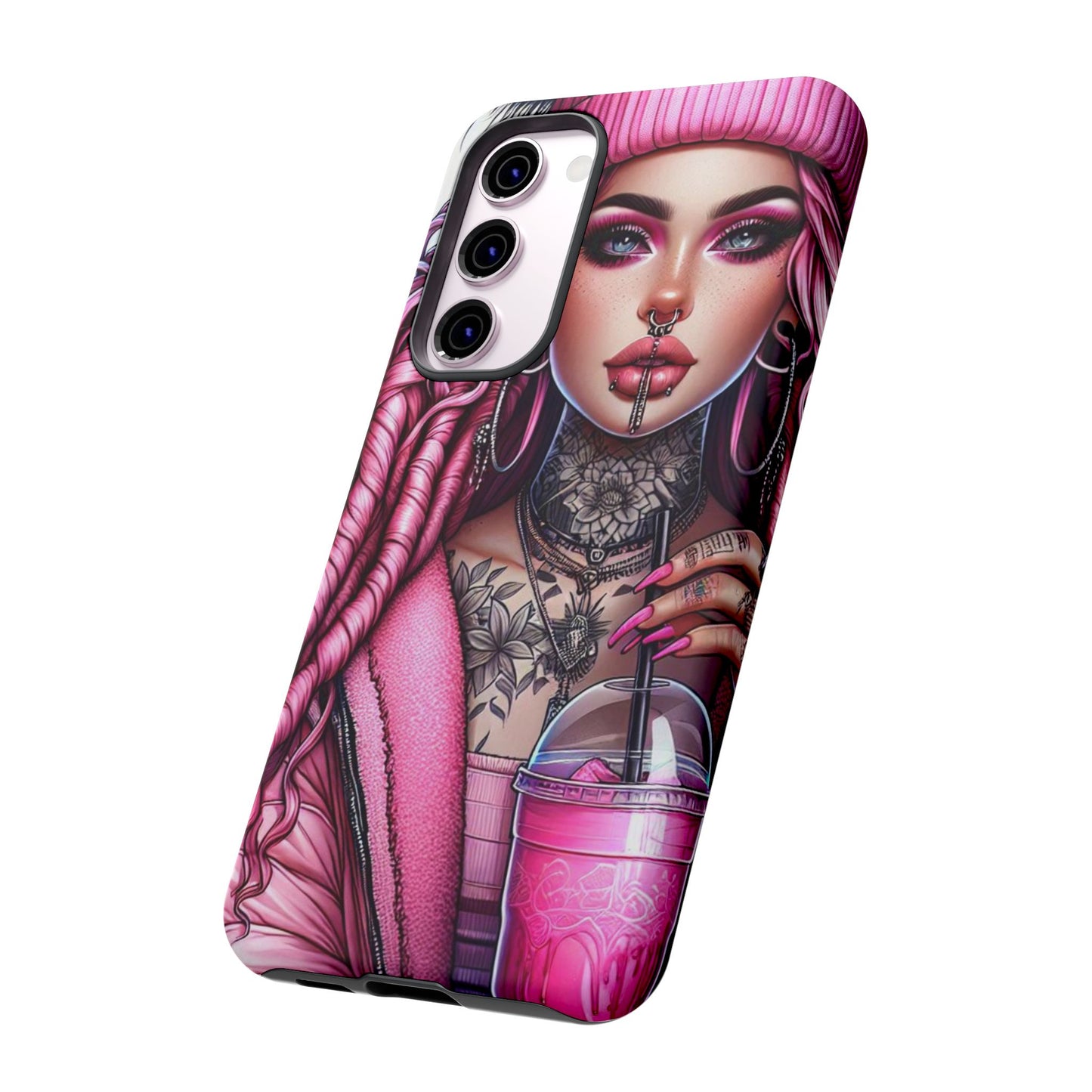 Pink Rebellion – Edgy Street Style & Tattooed Chic Mobile Cover