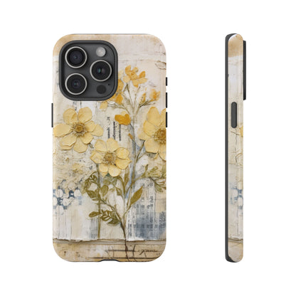 Vintage Botanical Floral Mobile Case