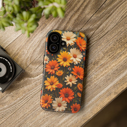 Boho Vibrant Floral Tapestry Case Design, Iphone Case