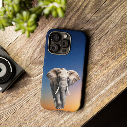 Celestial Elephant Mobile Cover – Dreamy Night Sky Aesthetic