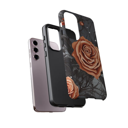 Mystic Noir Rose Mobile Case