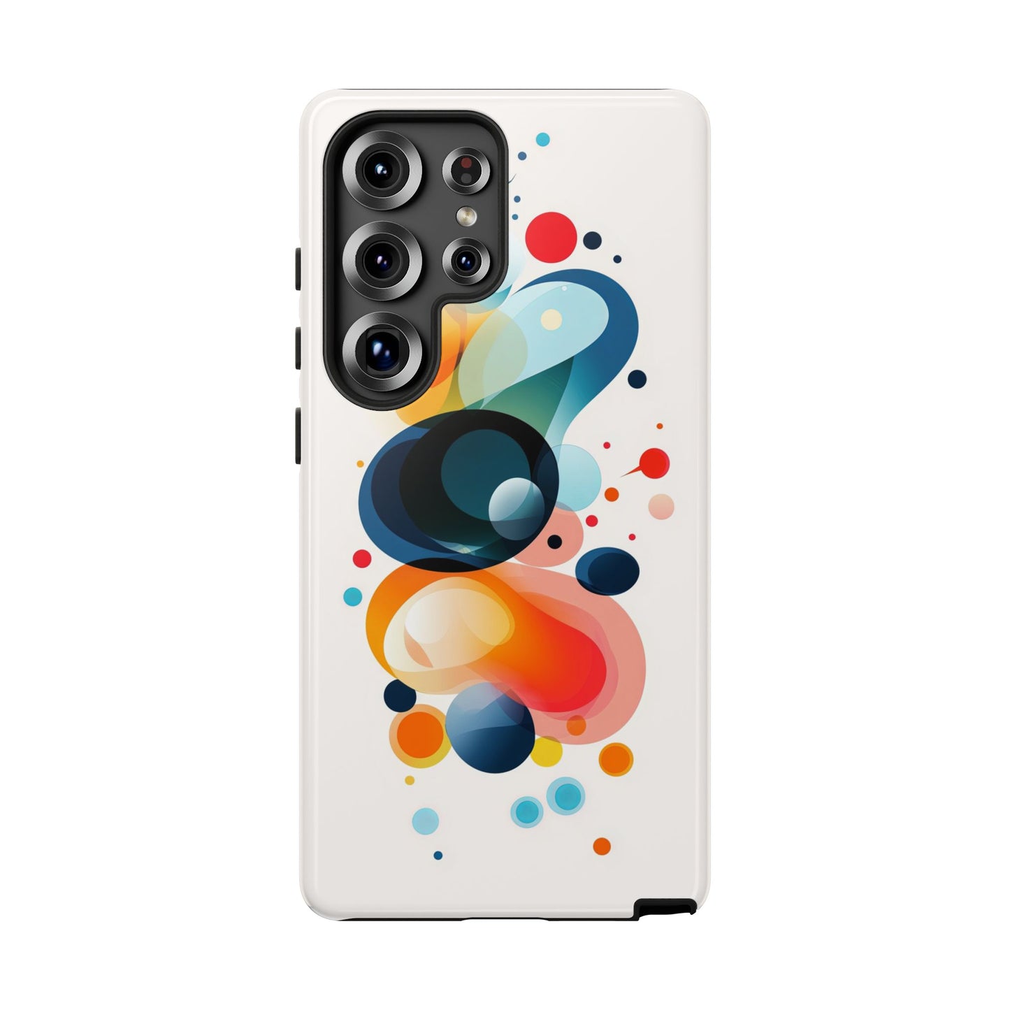 Color Cascade – Vivid Abstract  Phone Case for iPhone, Samsung & Pixel