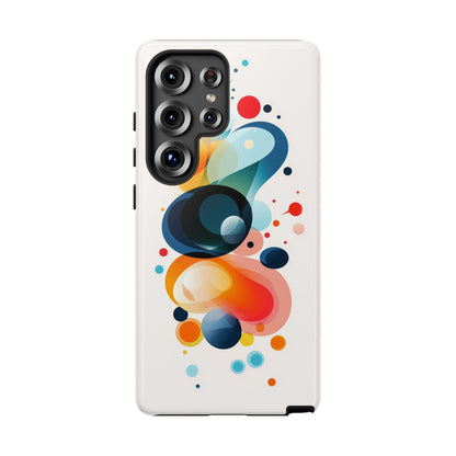 Color Cascade – Vivid Abstract  Phone Case for iPhone, Samsung & Pixel