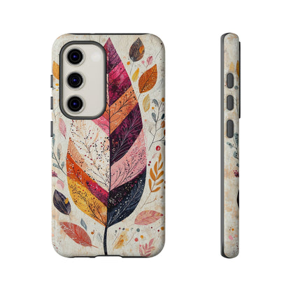 Boho Harvest Leaf Phone Case for iPhone, Pixel & Samsung