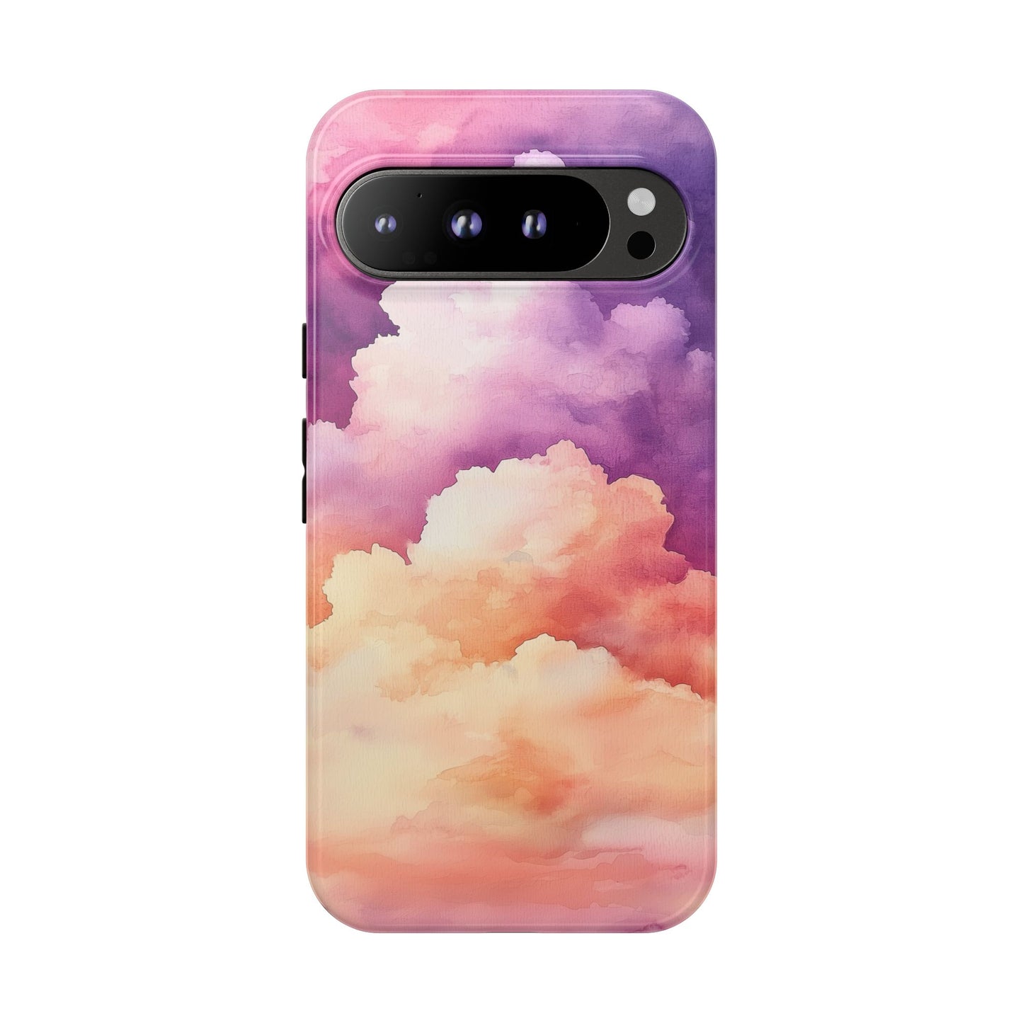 Cotton Candy Skies Watercolor Phone Case for iPhone, google Pixel & Samsung