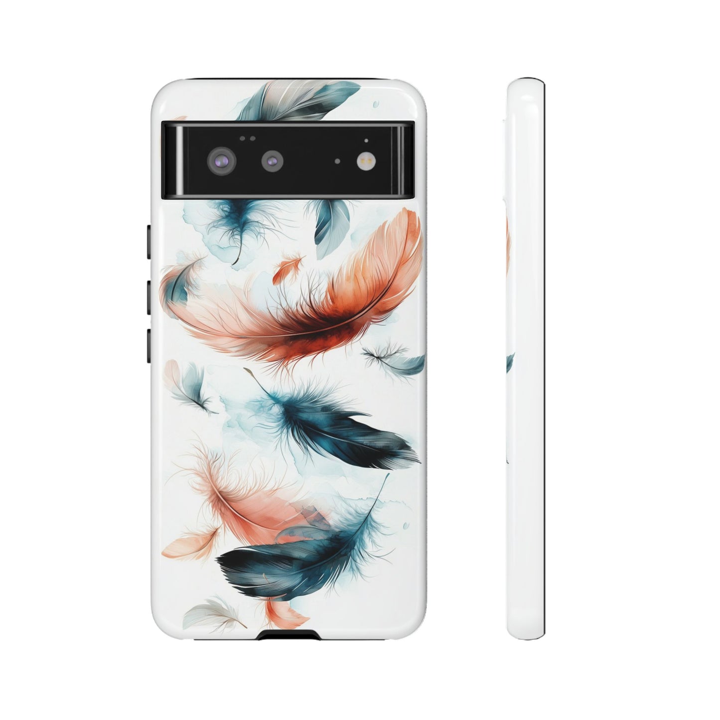 Featherlight Dreams Watercolor Phone Case for iPhone, google Pixel & Samsung