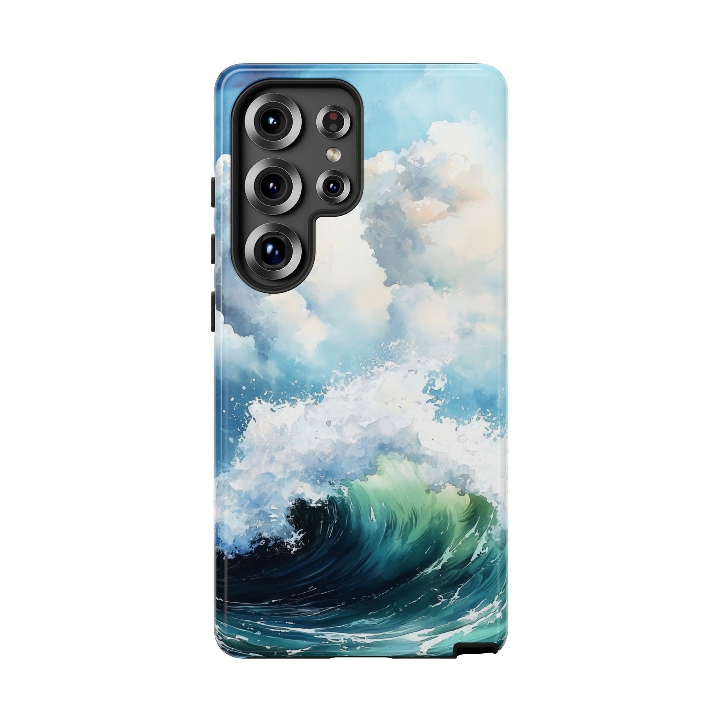 Pastel Wave Dream Watercolor Phone Case for iPhone, google Pixel & Samsung