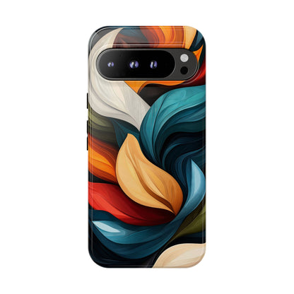Floral Flow Abstract Phone Case – Nature-Inspired Design for iPhone, Google Pixel & Samsung